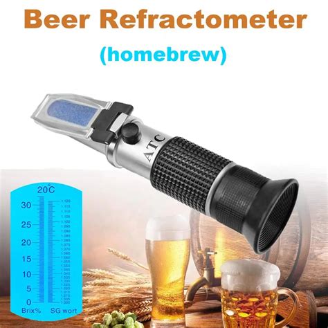 refractometer for homebrew beer|best refractometer for beer.